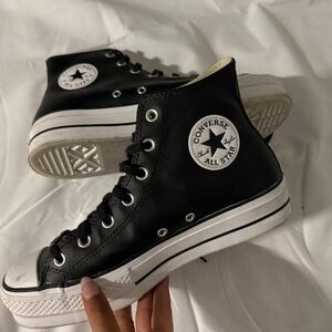Converse Black High-Top Sneakers